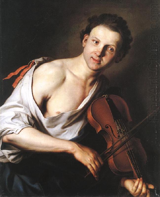 KUPECKY, Jan Young Man with a Violin china oil painting image